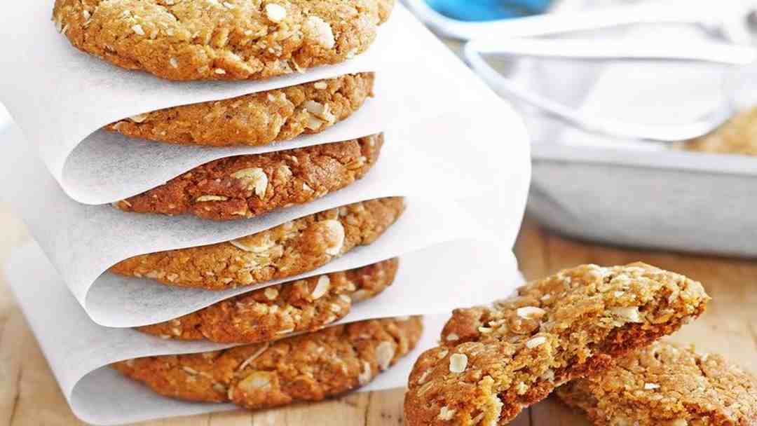 Bánh cookies Anzac ban đầu được dùng làm lương thực dự trữ cho binh lính