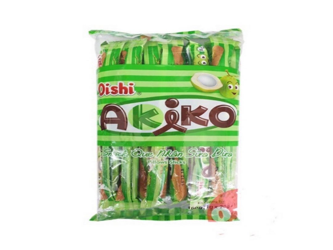 Snack Akiko nhân sữa dừa